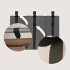 Lionelo, Sidepocket, organizer do łóżeczka, duży, grey