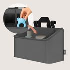 Lionelo, Sidepocket, organizer do łóżeczka, średni, grey