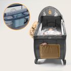 Lionelo, Sven Plus, łóżeczko turystyczne, Blue Navy