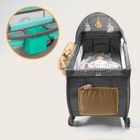 Lionelo, Sven Plus, łóżeczko turystyczne, Turquoise