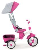 Little Tikes, Perfect Fit, rowerek trzykołowy 4w1, różowy