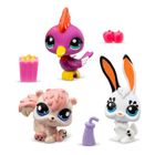 Littlest Pet Shop, Pet Trios, zestaw 3 figurek
