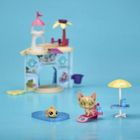 Littlest Pet Shop, Zwierzakowe miejsca, Park wodny, zestaw z figurką