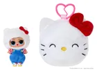 L.O.L. Surprise, Loves Hello Kitty, Reversible Plush, mini laleczka w pluszowym etui, 1 szt.