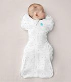 Love to Dream, Swaddle Up Original, otulacz, etap 1, 0.2 TOG, kosmos i napisy, rozmiar M