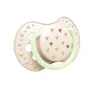 Lovi, Teddy Love, smoczek silikonowy, dynamiczny, 0-6 m, 2 szt.