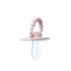 LUU Kids, smoczek pozycjonujący, Velvet Blush, 6m+