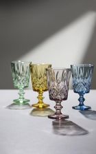 Lyngby Glas, Sorrento, kieliszki do wina, bursztynowe, 290 ml, 4 szt.