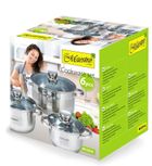 Maestro, zestaw garnków, 6l, 6 elementów, MR-2220