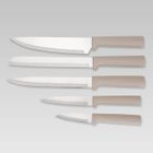Maestro, zestaw noży i desek, beżowy, MR-1412
