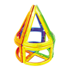 Magformers, Basic, Curve, klocki magnetyczne, 20 elementów