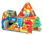 Magformers, Minibot's Kitchen, klocki magnetyczne, 33 elementy
