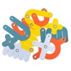 Makedo, Deco-Props, zestaw kreatywnych kształtów dekoracyjnych, Sparkies, 25 elementów