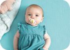 MAM, Perfect Start, smoczek uspokajający, zielony z żółwiem, 0-2m
