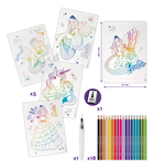 Maped, Barbie, Aqua Art, obrazy akwarelowe, zestaw kreatywny