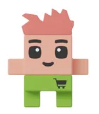 Marioinex, Mini Waffle, City, Sklep, klocki konstrukcyjne, 148 elementów