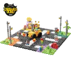 Marioinex, Mini Waffle, City, Ulica, klocki konstrukcyjne, 280 elementów