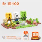 Marioinex, Mini Waffle, Farmer, Czas zbiorów, klocki konstrukcyjne, 102 elementów