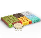 Marioinex, Mini Waffle, Green Blocks, klocki konstrukcyjne, 502 elementy