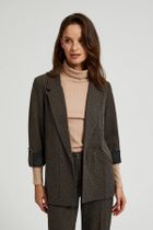 Marynarka damska, czarna, Moodo