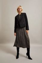 Marynarka damska, czarna, Moodo