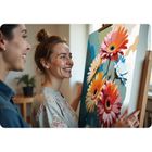 Massido, obraz do malowania po numerach, Kwiaty, 40-50 cm