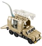 Matchbox, Jurassic World, transporter dinozaurów, zestaw z figurką Velociraptor