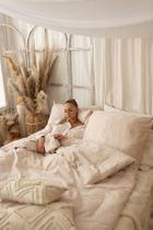 Matex, 3-częściowy komplet pościeli, adamaszek geometryczny, 160-200 cm