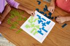 Mattel, Blokus Junior, gra strategiczna dla dzieci