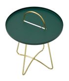 Mauro Ferretti, Grent, metalowy stolik, średnica 45 cm