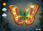 Maximex, ozdoba ogrodowa na ścianę, motyl solarny LED, 54-40 cm
