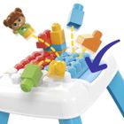 Mega Bloks, Stolik z klockami „Buduj i zrzucaj”, zestaw klocków, 25 elementów
