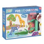 Mega Creative, masa plastyczna z akcesoriami, safari