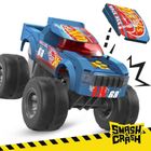 MEGA Hot Wheels, Monster Truck Race Ace, Kaskaderska sztuczka, klocki, 80 elementów