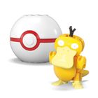 MEGA Pokemon, Pokeball Bulbasaur i Psyduck, 2 figurki, klocki, 63 elementy