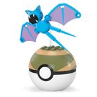 MEGA Pokemon, Pokeball Pikachu i Zubat, 2 figurki, klocki, 40 elementów