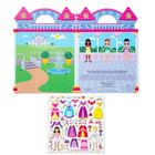 Melissa & Doug, Księżniczka, naklejki wypukłe