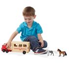 Melissa & Doug, Pojazd z boksem dla koni