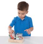 Melissa & Doug, Pojazdy, klocki z dźwiękiem