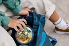 Mepal, Campus, lunchbox, bidon i pojemnik na owoce, zestaw, Unicorn Glow