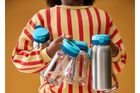 Mepal, Flip Cap Campus, butelka, Cool Blue, 600 ml
