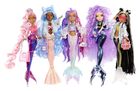 Mermaze Mermaidz, Syrenka Shellnelle, lalka modowa zmieniająca kolor, blue