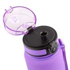 Meteor, bidon sportowy, fioletowy/błękitny, 1000 ml