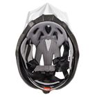 Meteor, Drizzle, kask ochronny, biało-różowy, rozmiar 55-58 cm
