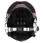 Meteor, Falven, kask narciarski, różowy, rozmiar 58-61 cm