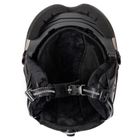 Meteor, Glide, kask narciarski, czarny, rozmiar 55-58 cm