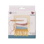 Micki, krosno kwadratowe, ramka do tkania, zestaw kreatywny