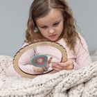 Micki, krosno okrągłe, ramka do tkania, zestaw kreatywny, 21 cm