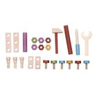 Micki, narzędzia drewniane w skrzynce, 25 elementów