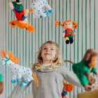 Micki, Pippi Pończoszanka, lalka szmaciana, 20 cm